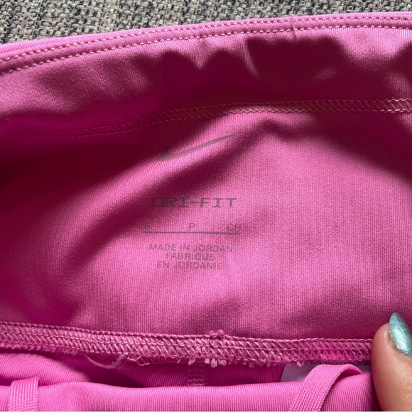 Nike- SZ S Dri-Fit Pink Leggings Pockets mesh Detailing - Picture 6 of 6